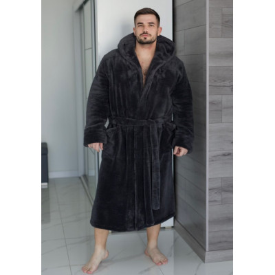 Банный халат мужской махровый